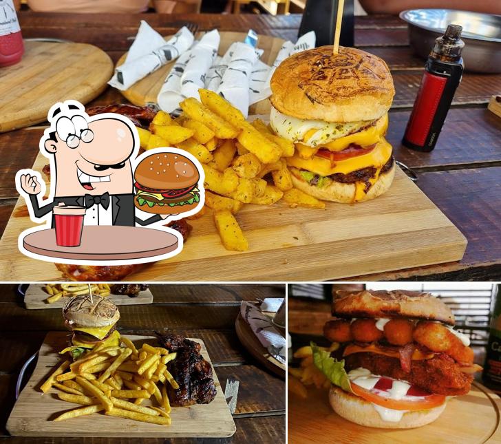 Get a burger at Untrained chefs_ZA