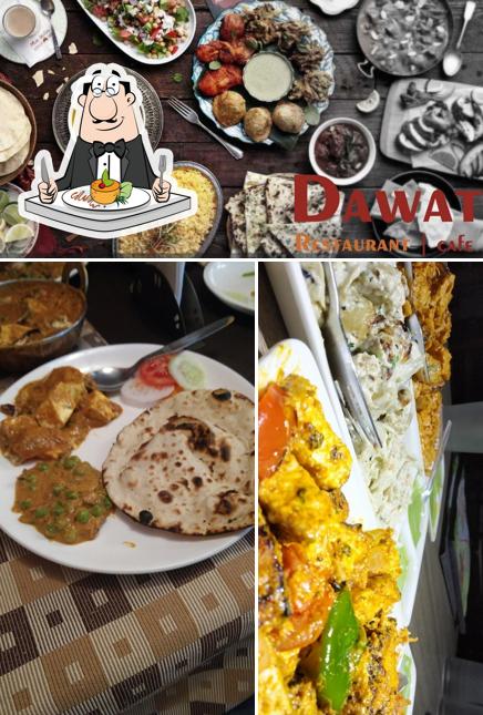 Food at Dawat Restaurant