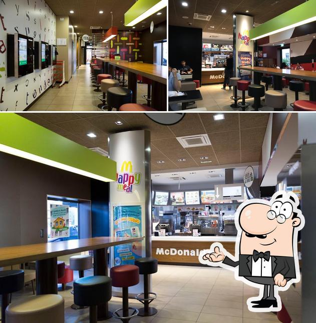 Gli interni di McDonald's Cagliari Bacaredda