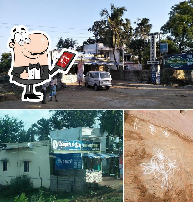 Hotel New Annapurna, Singaperumal Koil, NO24 MELROSAPURAM JUNCTION