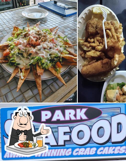 Park Seafood Clam Bar, 1808 Boardwalk in Seaside Park Restaurant menu