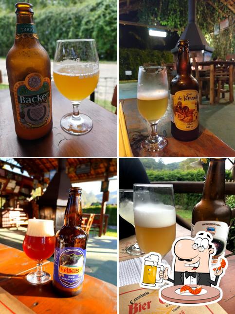 Bier Garten serve uma seleção de cervejas