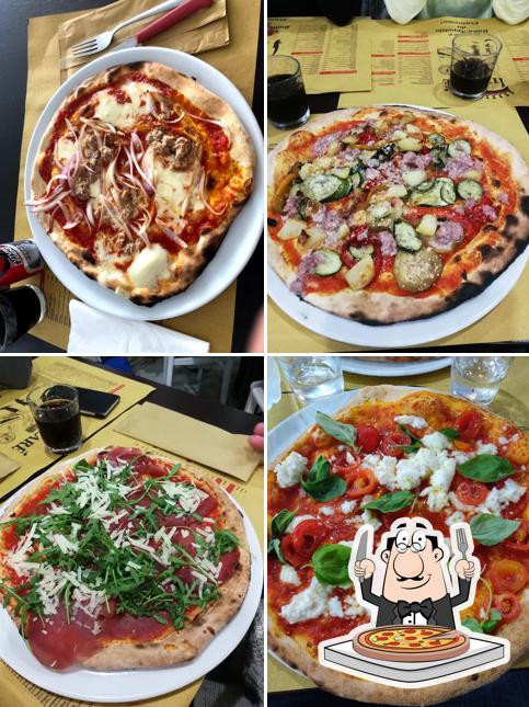 Ordina tra le molte varianti di pizza