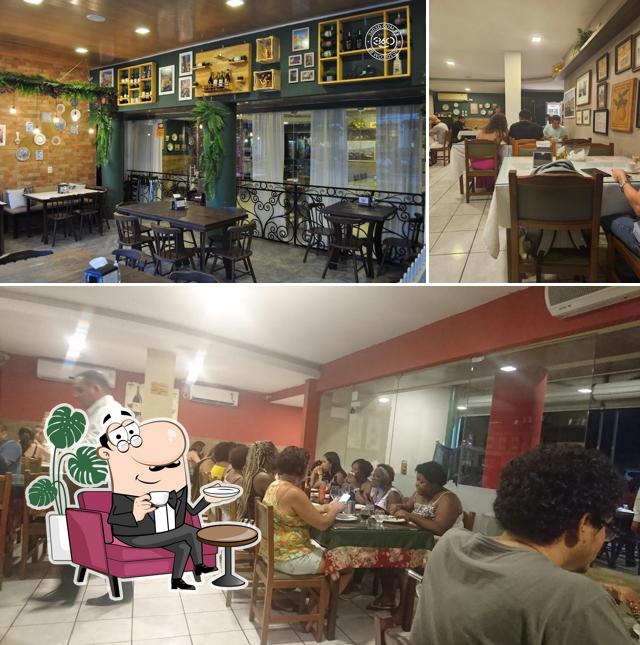 Veja imagens do interior do Pizzeria Siciliana