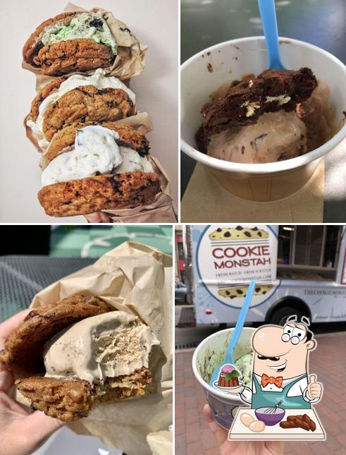 Cookie Monstah in Danvers Restaurant menu and reviews