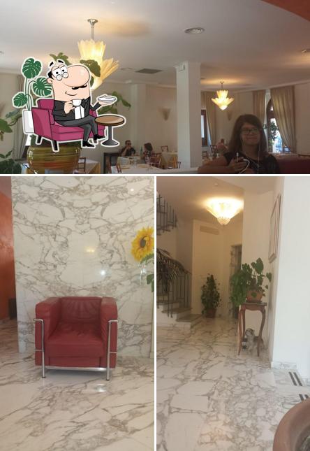 Gli interni di Hotel Pisacane