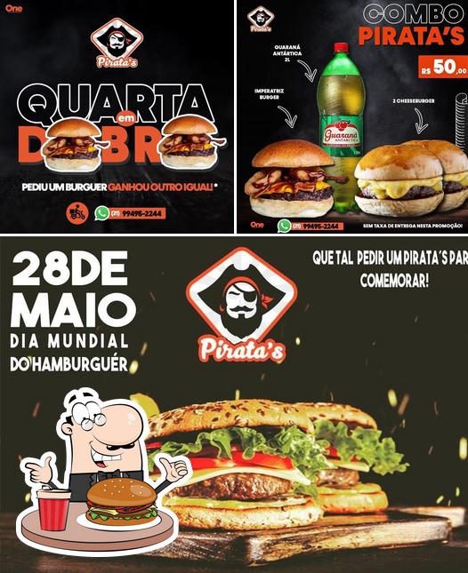 Os hambúrgueres do Pirata's Burguer irão saciar diferentes gostos