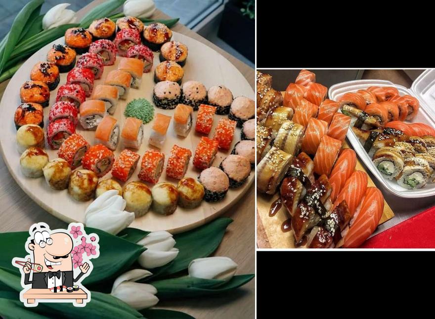 Choisissez de nombreuses options de sushi