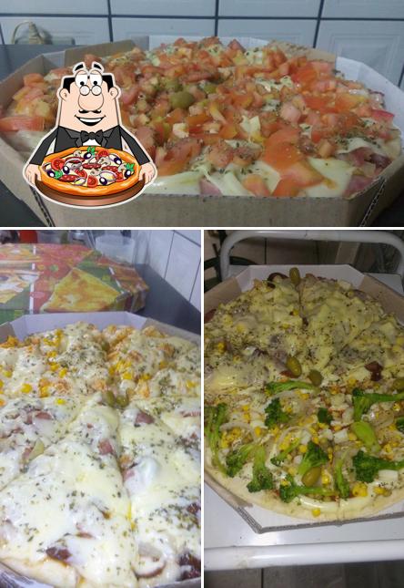 No Afonso's Lanches, você pode desfrutar de pizza