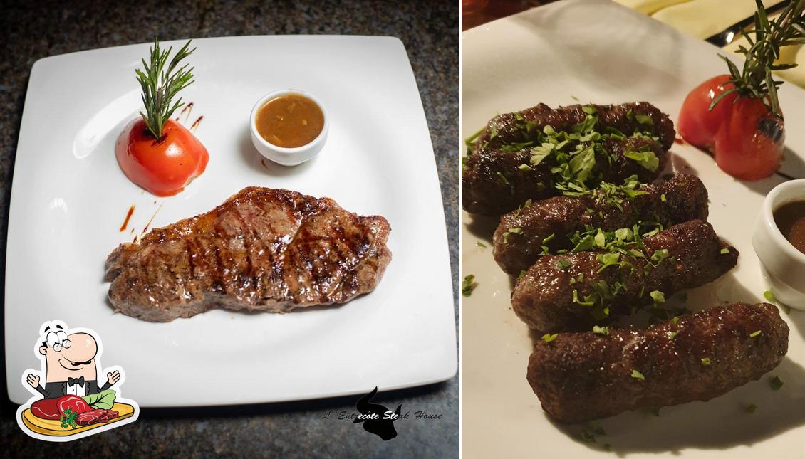 Essayez des plats à base de viande à L' Entrecote Steak House