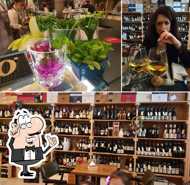 Gli interni di Gustabacco, Bar, Enoteca e Bistrot