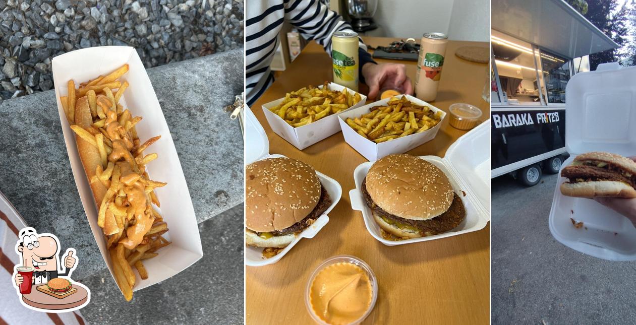 Hamburger al Baraka Frites