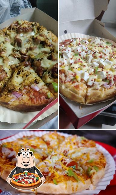 Order pizza at FULL MOON PIZZA