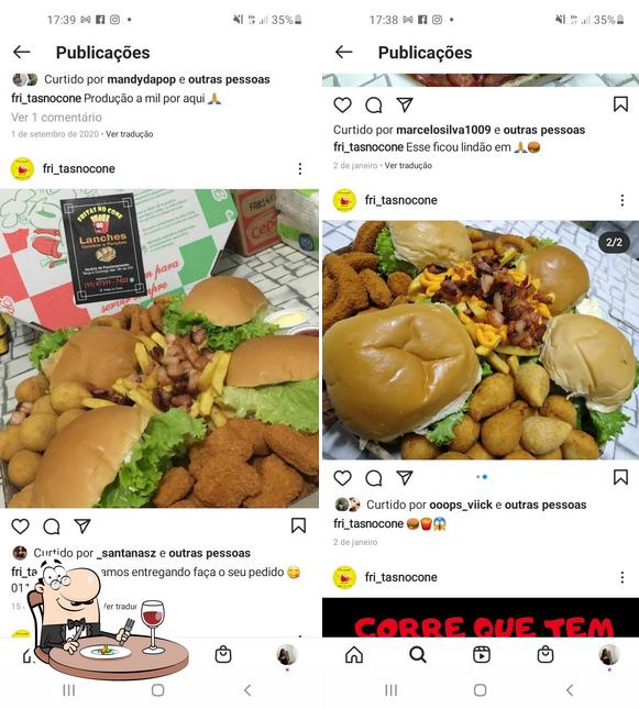 Fritas no Cone - BM