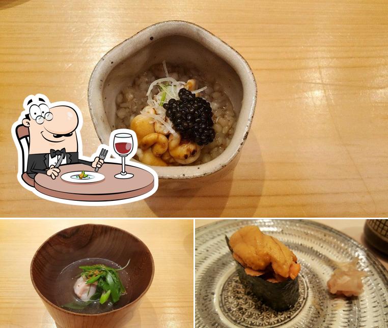 Еда в "Sushi Shikon"