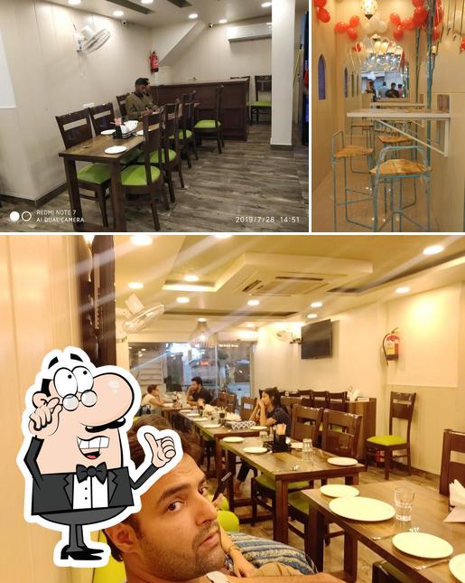 The interior of Karim's Punjabi Bagh Fine Dine Restaurant