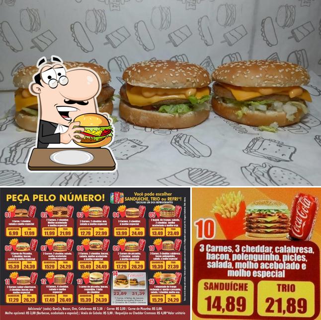 Os hambúrgueres do *Tia Lú Lanches/atendimento no zap 98418-7290* irão satisfazer diferentes gostos