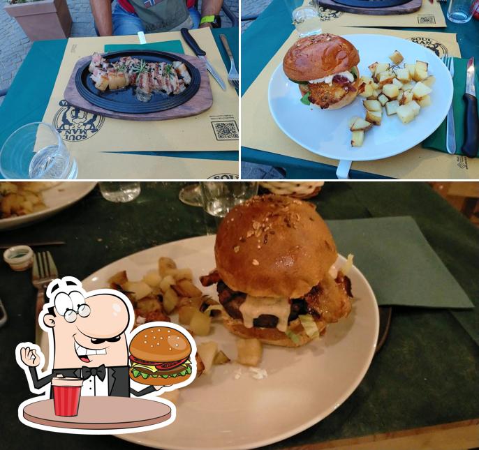 Ordina un hamburger a Bisteccheria Soul Man