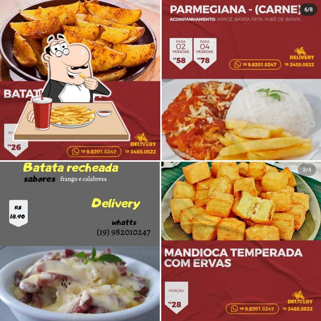 Batata frita em Delivery Mundial