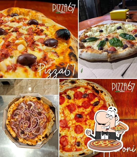 Peça pizza no Pizza67 - Sua Pizza Artesanal