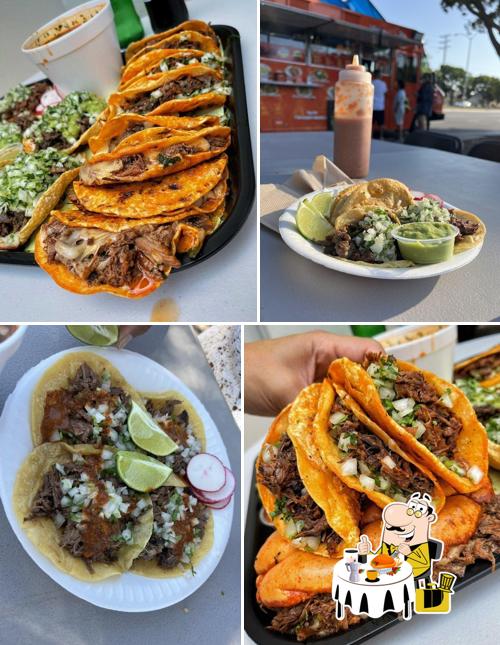 Tacos y Birria La Unica Mid City in Los Angeles Restaurant menu and