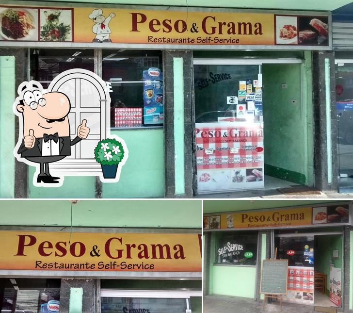 O exterior do Restaurante Raízes