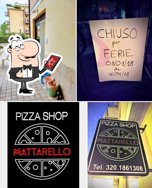 Gli esterni di Mattarello Pizza Shop