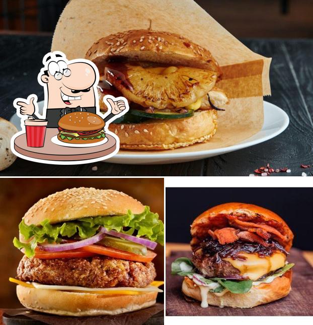 Experimente um hambúrguer no Domus Burguer