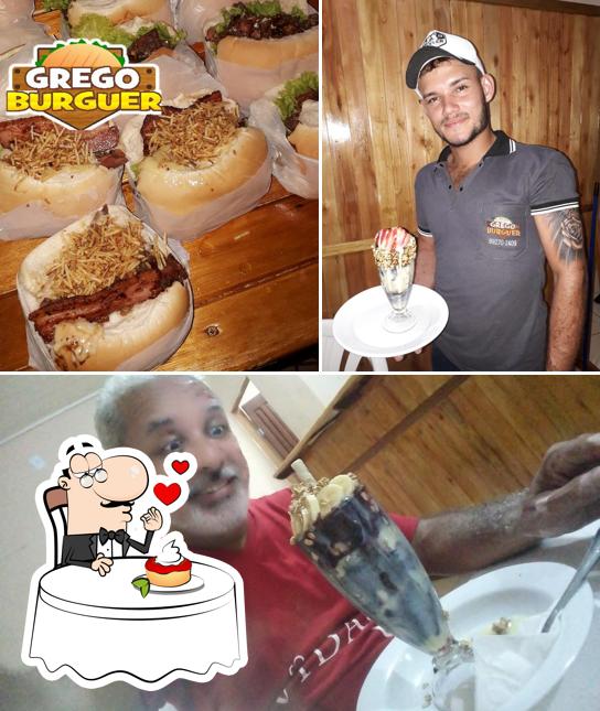 GREGO BURGUER provê uma seleção de pratos doces