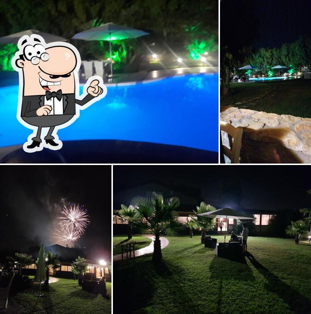 Gli esterni di Villa Federica