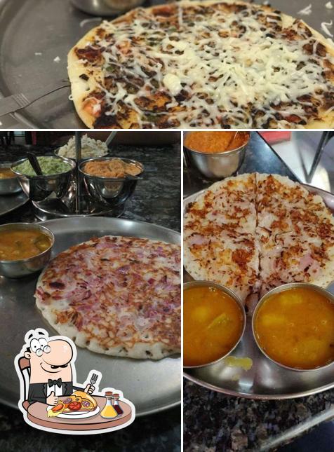 Get pizza at Rao's Udipi Home (AC)