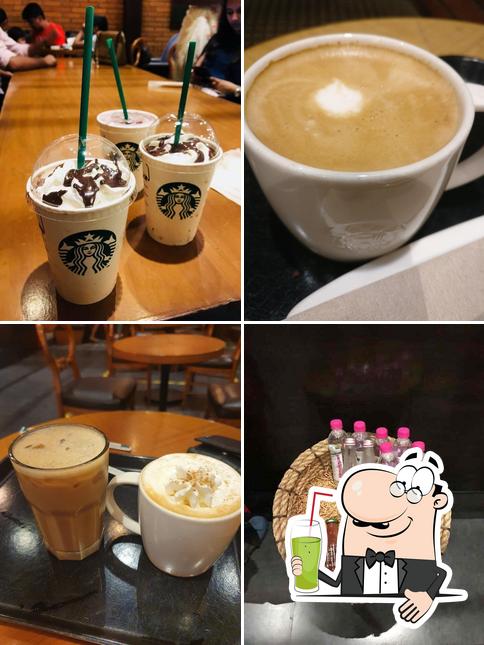 Come and try different drinks offered by Starbucks