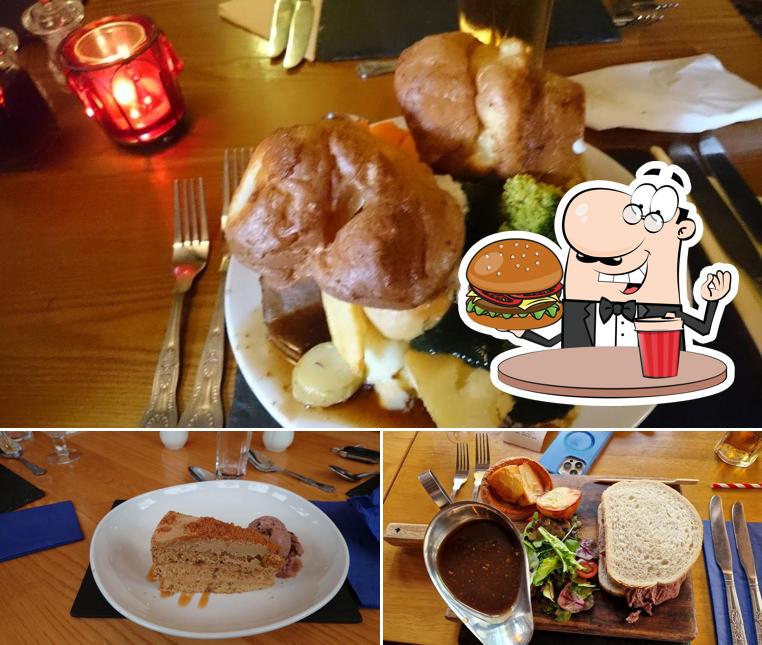 Try out a burger at The Plough Inn