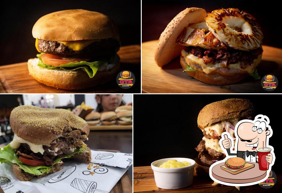 Delicie-se com um hambúrguer no Gta burguer