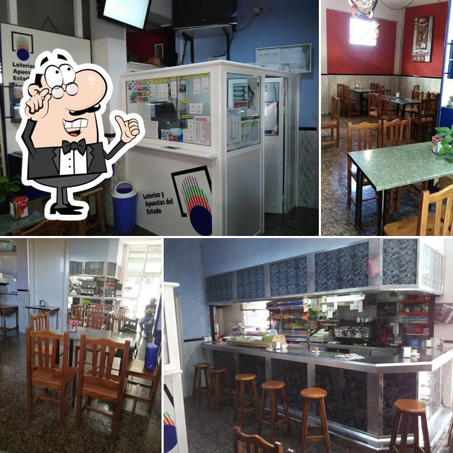 Интерьер "Bar Cafetería La Palmera - Loterías"