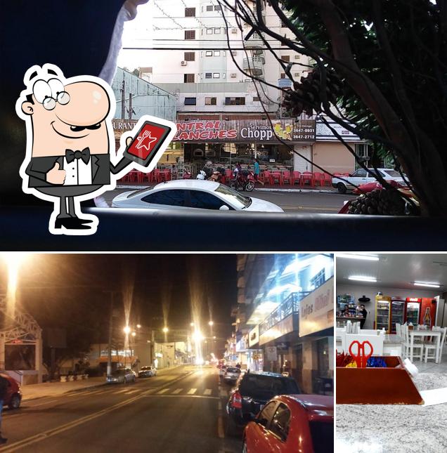 Entre diferentes coisas, exterior e mesa de jantar podem ser encontrados no Central Lanches