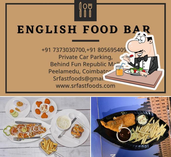 English Food Bar, Coimbatore, behind funmall inside Private Car