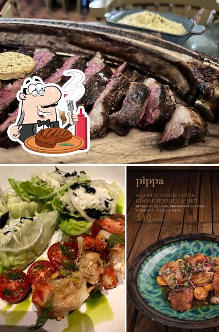 Закажите мясные блюда в "PIPPA Restaurant"