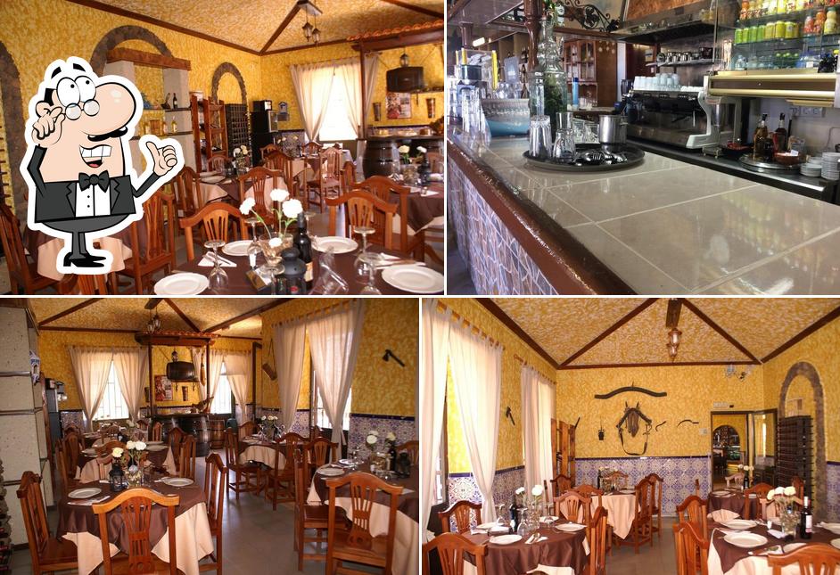 The interior of Bar Restaurante Chinyero