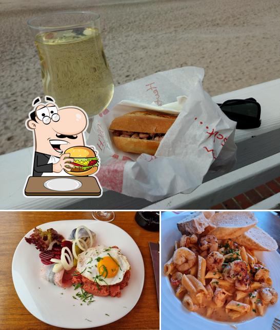 Essayez un hamburger à GOSCH Sylt