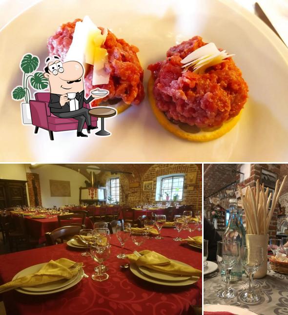 Agriturismo Cassina Dei Re si caratterizza per la interni e cibo