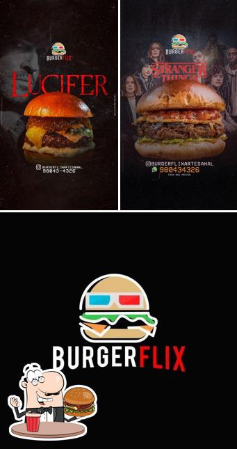 Os hambúrgueres do BurgerFlix irão saciar uma variedade de gostos