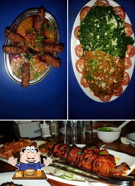 Food at Hotel Maza Bandu The Family Garden Bar & Resto