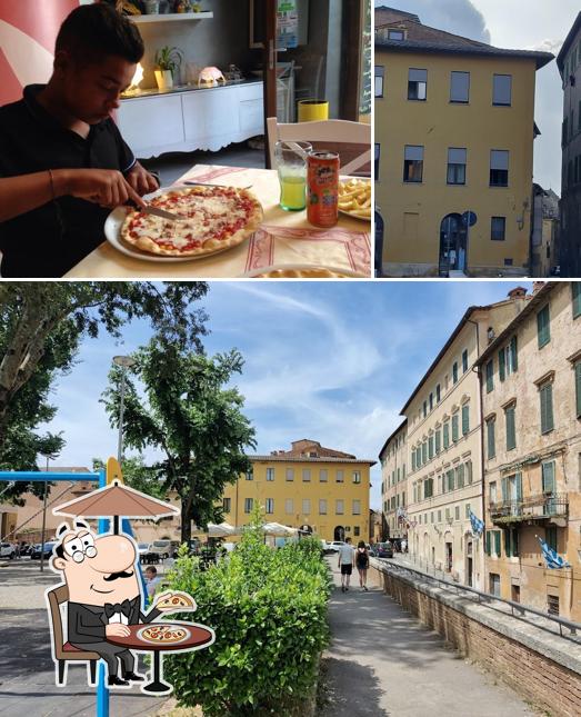 La foto della esterno e interni di Osteria-Pizzeria "La Grotta Di S. Agostino"