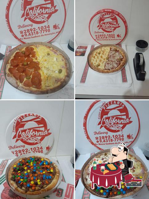 Waffles em Pizzaria Califórnia