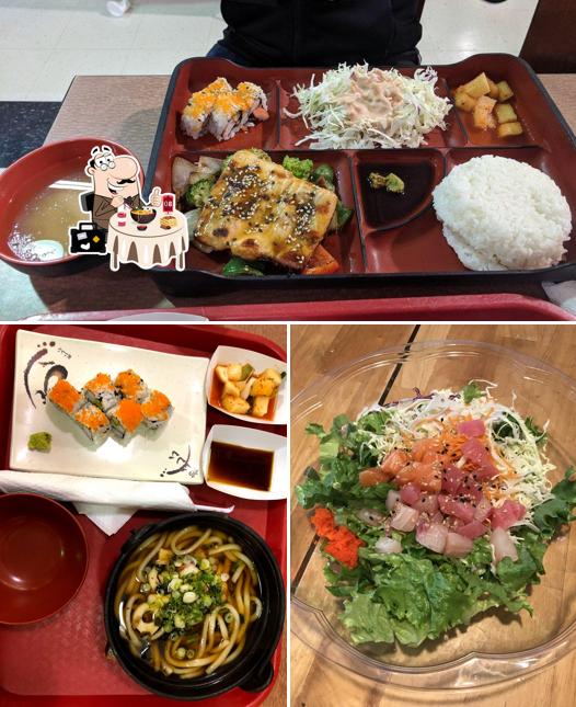 Еда в "Wasabi & Sushi"