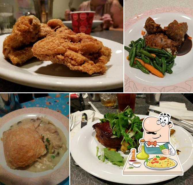 Meals at 50's Prime Time Café