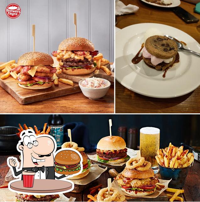 Try out a burger at Cleethorpes Brewers Fayre