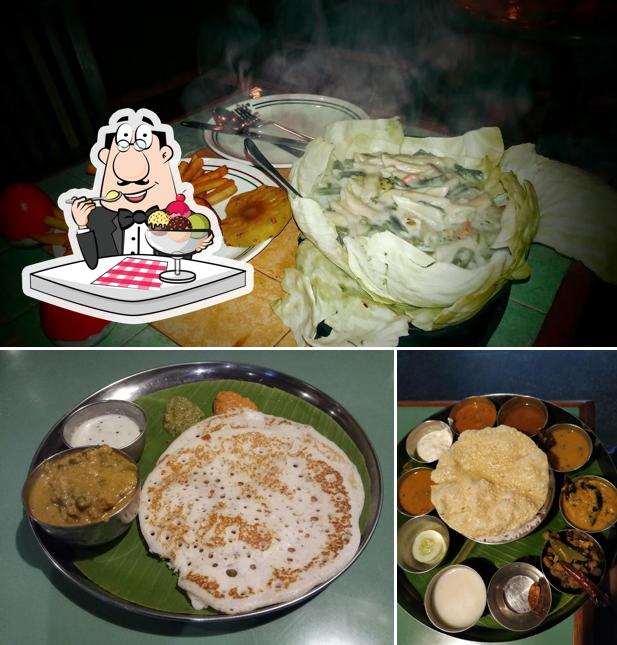 Nahar's Chandan Vegetarian Restaurant serves a variety of desserts