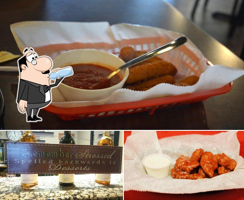 Giovanni's Pizza and Pasta is distinguished by drink and food